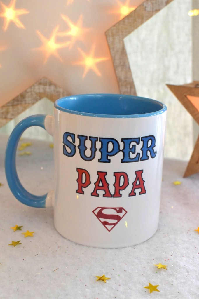 Mug personnalisé - Papa Super-héros - Cadeau Papa 