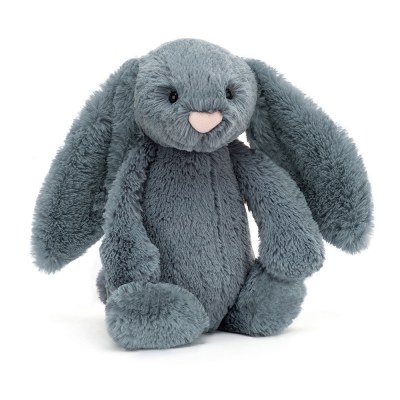 PELUCHE LAPIN BASHFUL BUNNY DUSKY BLUE small JELLYCAT