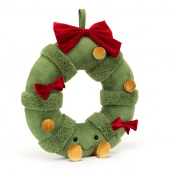 PELUCHE AMUSEABLE DECORATED WREATH JELLYCAT