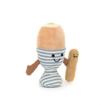 PELUCHE Amuseables Eggetha Egg & Lance Soldier JELLYCAT