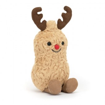 PELUCHE AMUSEABLE PEANUT REINDEER JELLYCAT