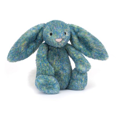 PELUCHE Lapin de luxe timide Azure JELLYCAT