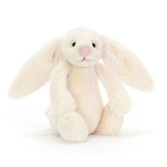 PELUCHE SMALL BASHFUL LAPIN CREAM JELLYCAT