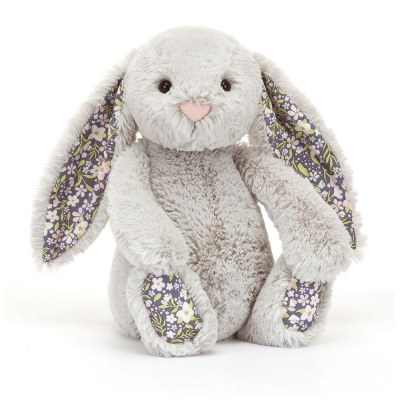 PELUCHE Blossom Silver Bunny 'Bloom' Original Jellycat