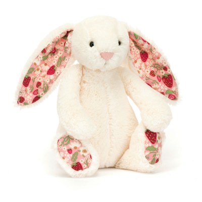 PELUCHE Blossom Cream Bunny 'Berry' Little JELLYCAT