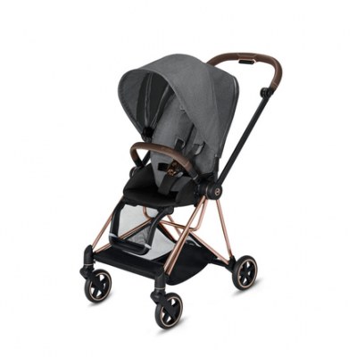  Poussette  mios  plus manhattan grey chassis rose  gold  cybex  